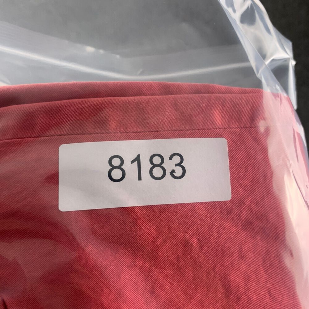 PT01 Pants Mens 33x32 Slim‎ Fit Chino Trousers Stretch Pink Preppy